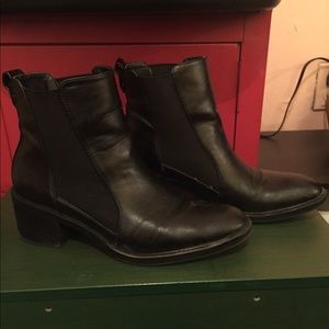 Zara black boots